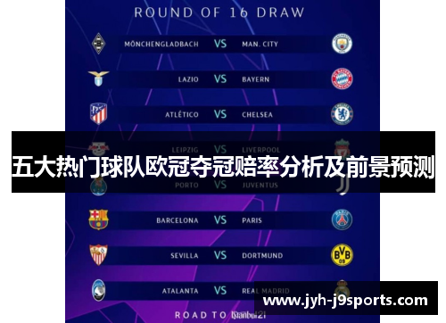 五大热门球队欧冠夺冠赔率分析及前景预测 五大热门球队欧冠夺冠赔率分析及前景预测