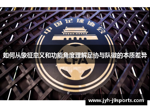 如何从象征意义和功能角度理解足协与队徽的本质差异